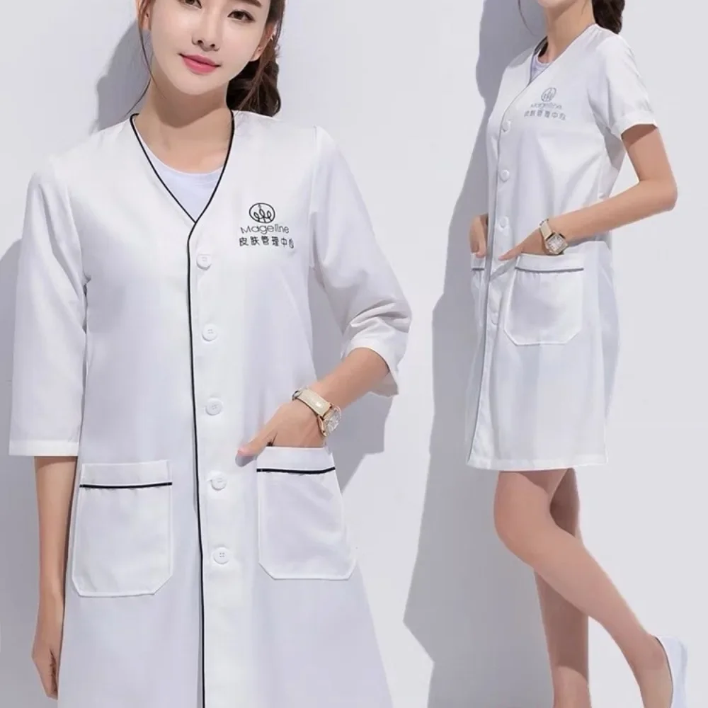 Özel Logolu Güzellik Üniformas - Medical Lab Work incelemesi ve fiyatı